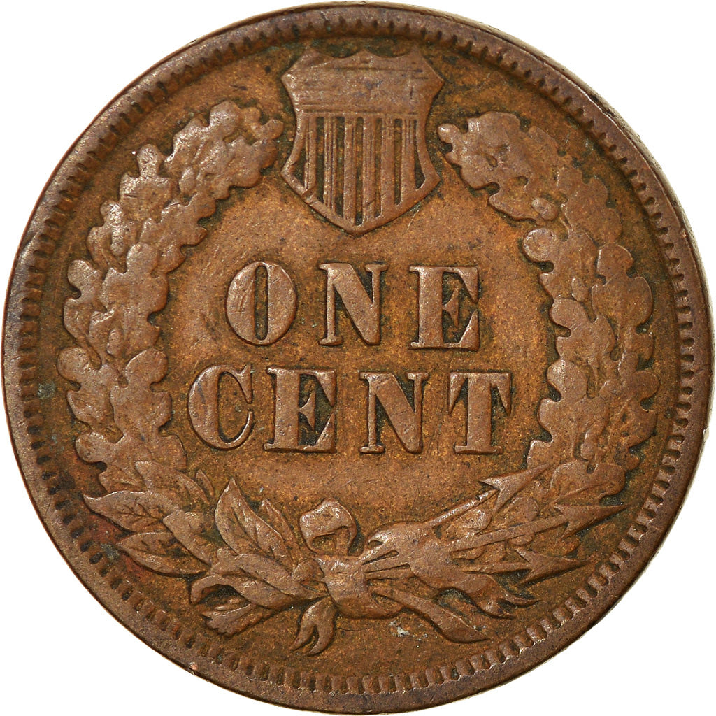 Coin, United States, Indian Head Cent, Cent, 1896, U.S. Mint, Philadelphia