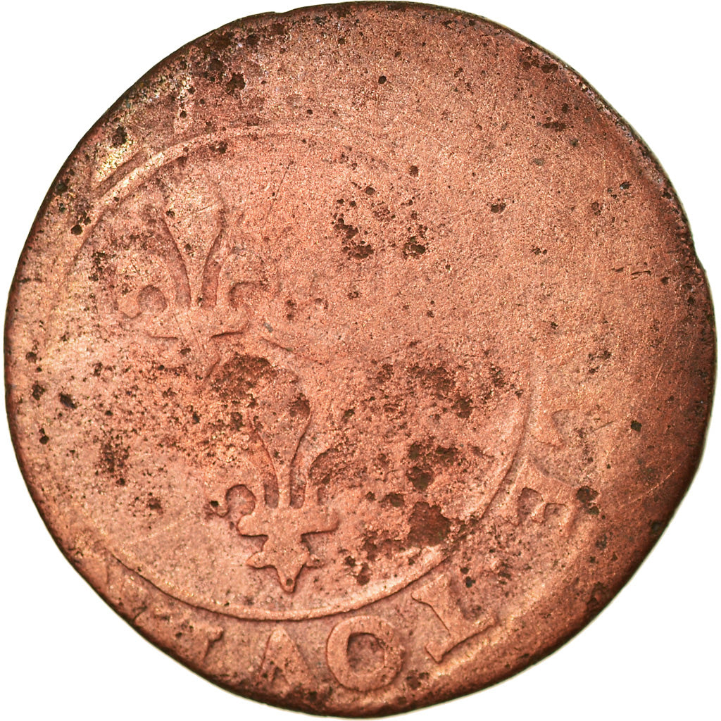 Moneta, STATI FRANCESI, DOMBES, Marie de Montpensier, Double Tournois, 1627