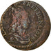 Monnaie, France, Louis XIV, Liard de France au buste juvénile, deuxième type