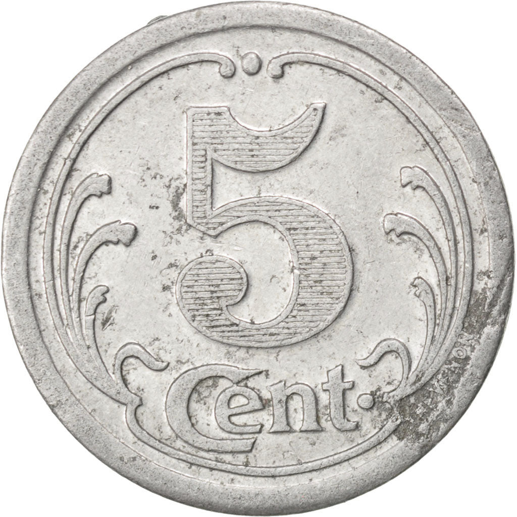 France, 5 Centimes, 1922, VF(30-35), Aluminium, Elie #10.4, 1.26