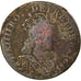 Moneda, Francia, Louis XIV, Liard de France au buste juvénile, deuxième type