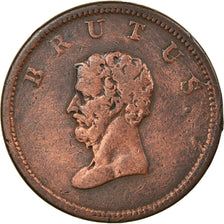 Monnaie, Grande-Bretagne, Essex, Brutus, Halfpenny Token, Walthamstow, TB
