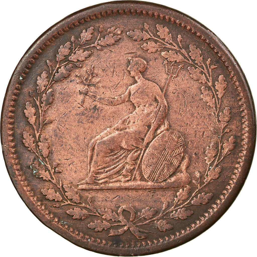 Monnaie, Grande-Bretagne, Essex, Brutus, Halfpenny Token, Walthamstow, TB