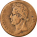 Coin, FRENCH COLONIES, Charles X, 5 Centimes, 1830, Paris, F(12-15), Bronze