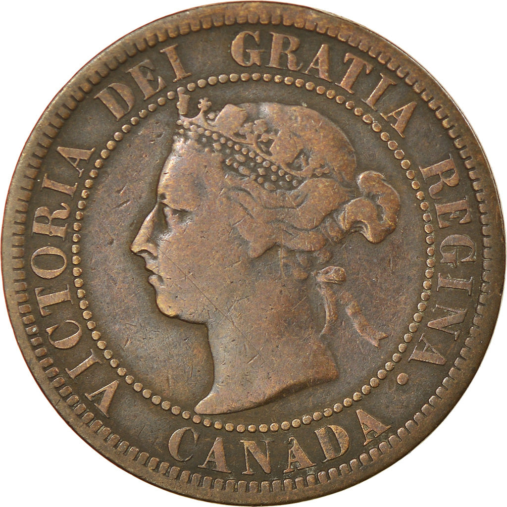 Coin, Canada, Victoria, Cent, 1891, Royal Canadian Mint, Ottawa, VF(30-35)