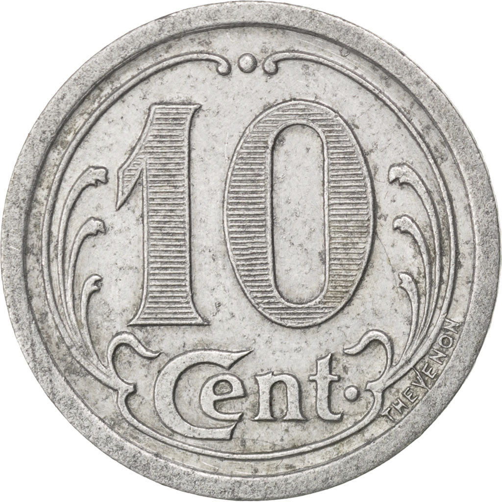 Coin, France, 10 Centimes, 1922, EF(40-45), Aluminium, Elie:10.5