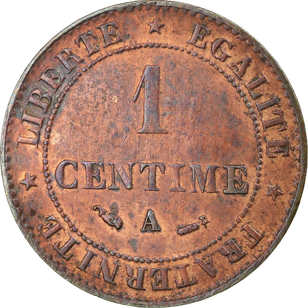 Monnaie, France, Cérès, Centime, 1884, Paris, SUP, Bronze, Gadoury:88
