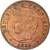 Coin, France, Cérès, Centime, 1889, Paris, AU(55-58), Bronze, KM:826.1