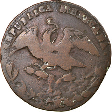 Münze, Mexiko, 1/4 Real, Un Quarto/Una Quartilla, 1836, Mexico City, S, Kupfer
