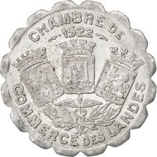 France, 25 Centimes, 1922, EF(40-45), Aluminium, Elie #10.6, 1.69