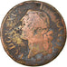 Moeda, França, Louis XVI, Sol ou sou, Sol, 1791, Paris, F(12-15), Cobre