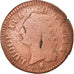 Moneda, Francia, Louis XVI, Sol ou sou, Sol, 1785, Lyon, BC, Cobre, KM:578.5