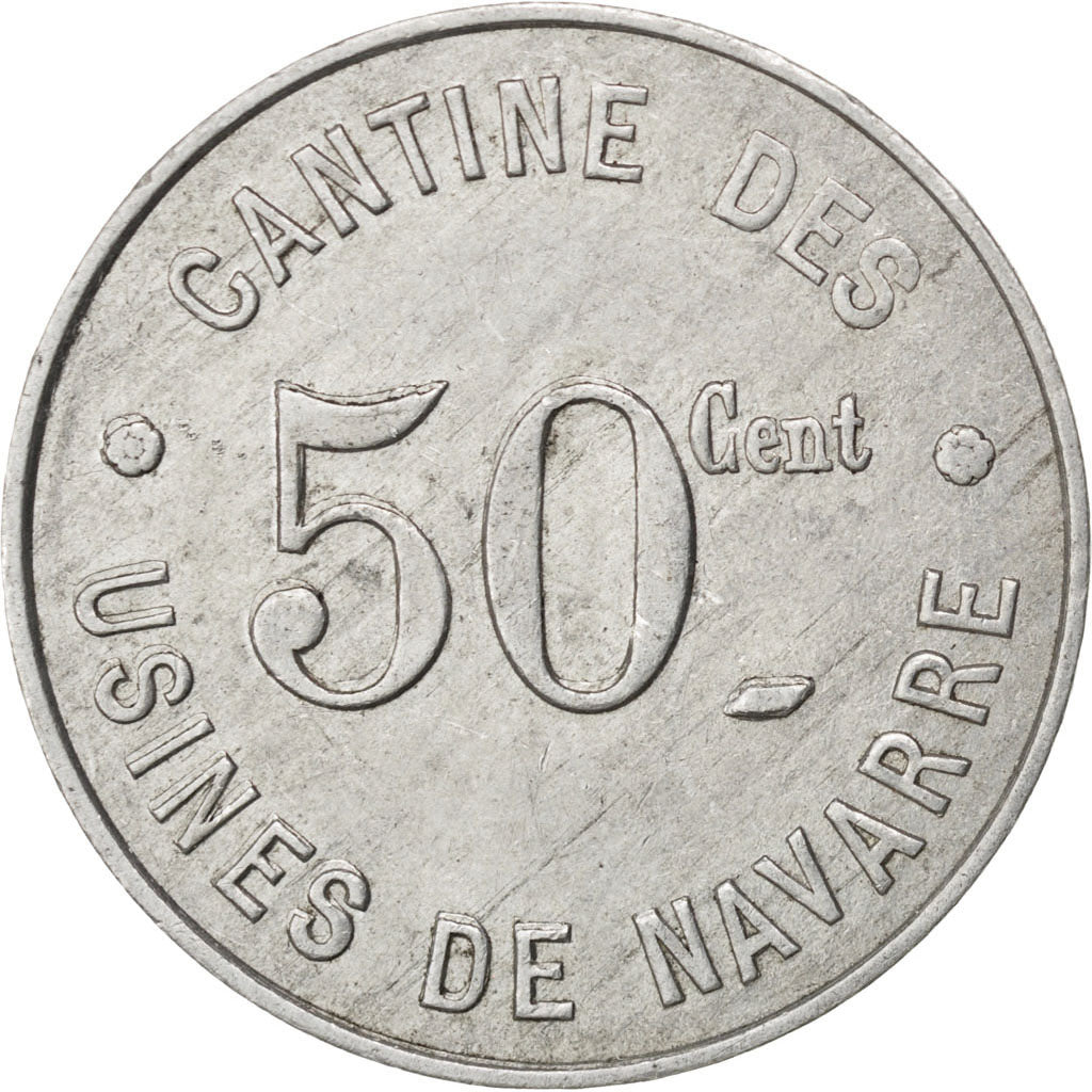 France, 50 Centimes, EF(40-45), Aluminium, Elie #45.3, 2.98