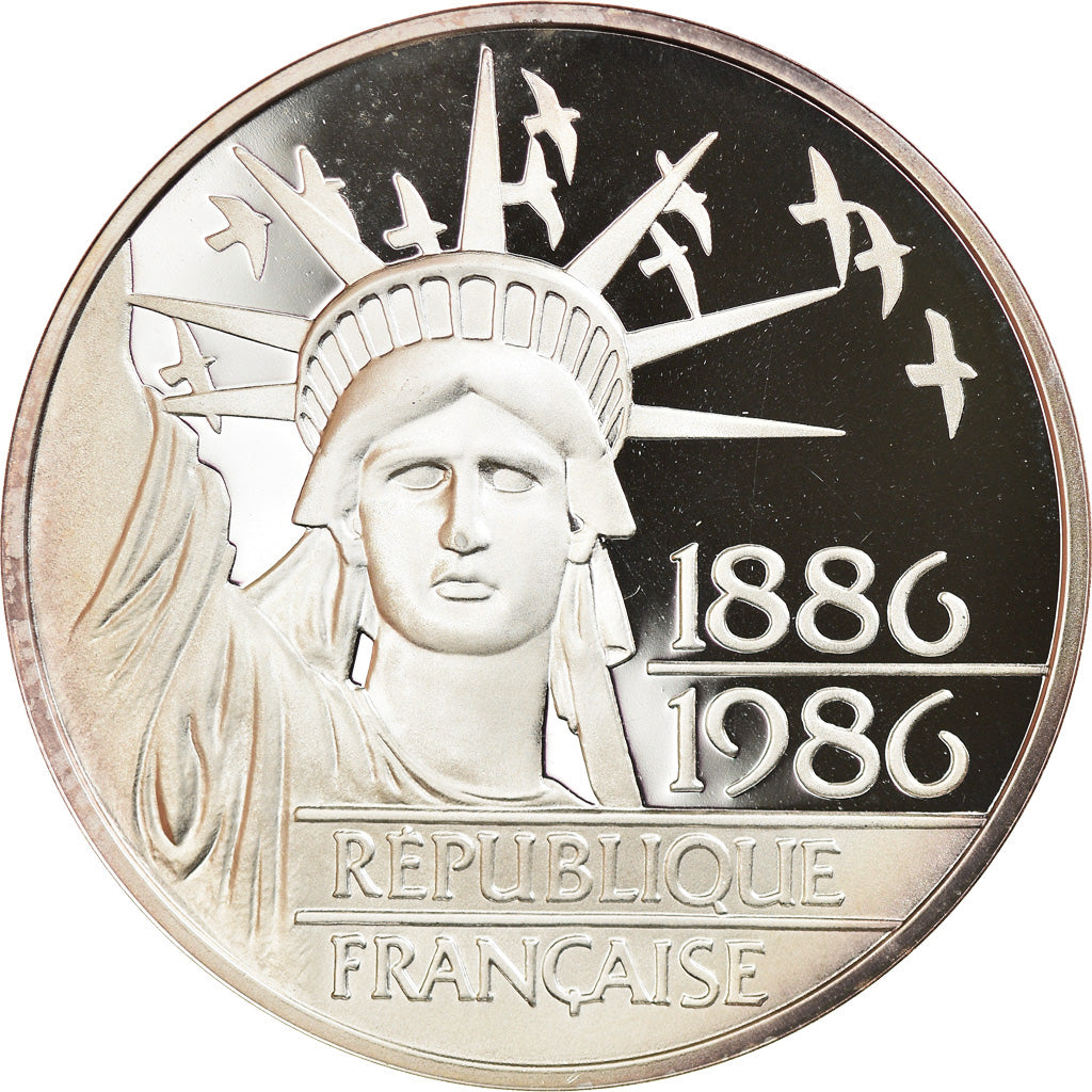 Coin, France, 100 Francs, 1986, Paris, Proof, MS(65-70), Silver, KM:960a