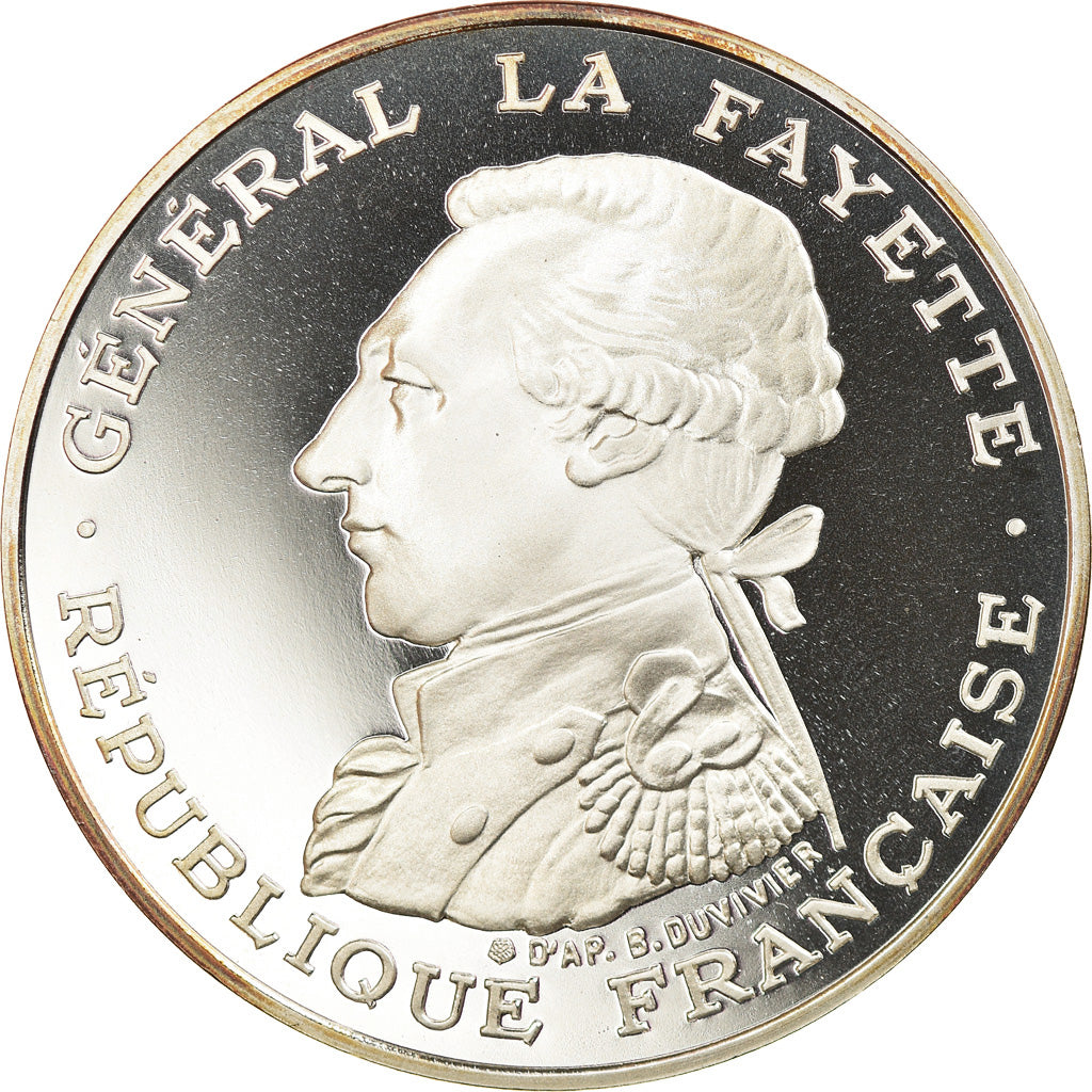 Coin, France, 100 Francs, 1987, Proof, MS(65-70), Silver, KM:962a, Gadoury:902