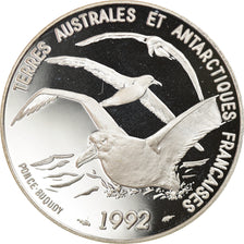 Coin, France, Terres Australes, 5 Francs, 1992, Paris, Proof, MS(65-70), Silver