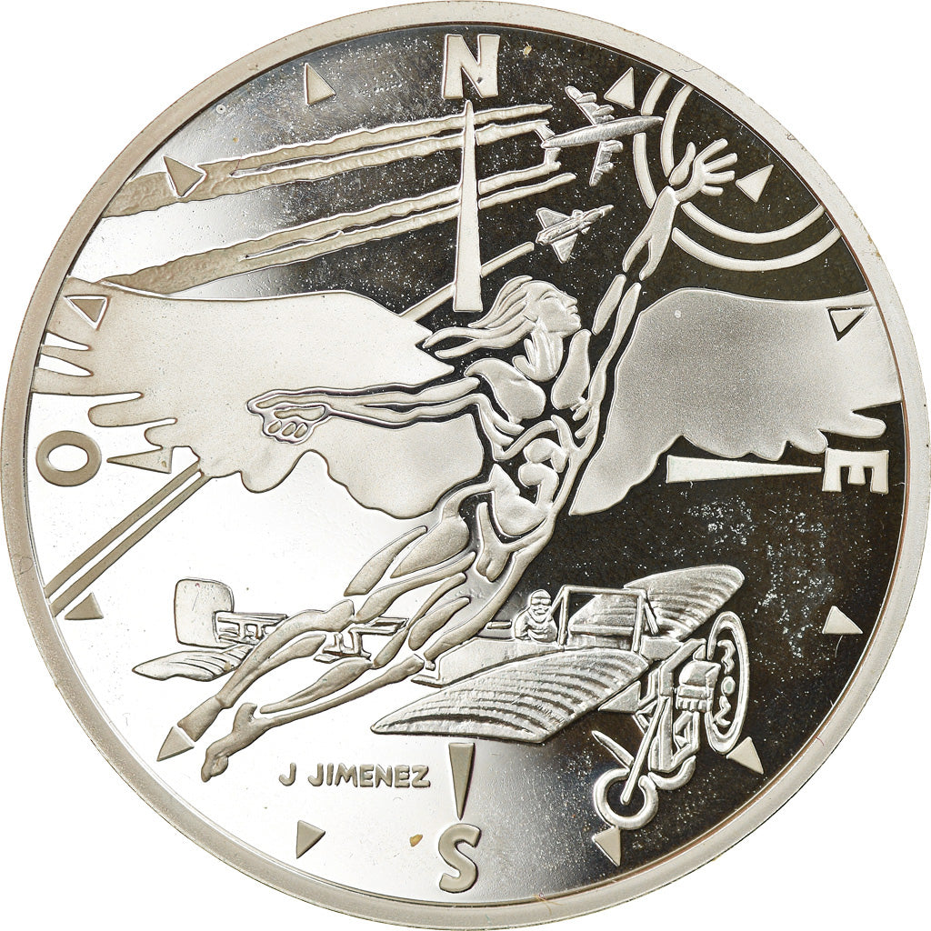 Coin, France, La conquête de l'air, 10 Francs, 2000, Paris, Proof, MS(65-70)