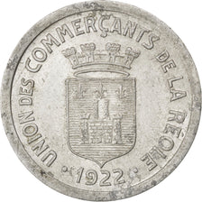 France, 25 Centimes, 1922, EF(40-45), Aluminium, Elie #10.3, 2.09