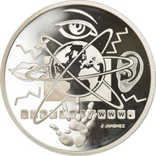 Moneta, Francia, 10 Francs, 2000, Paris, Proof, FDC, Argento, KM:1218