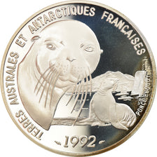 Coin, France, Terres Australes, 100 Francs, 1992, Paris, Proof, MS(65-70)