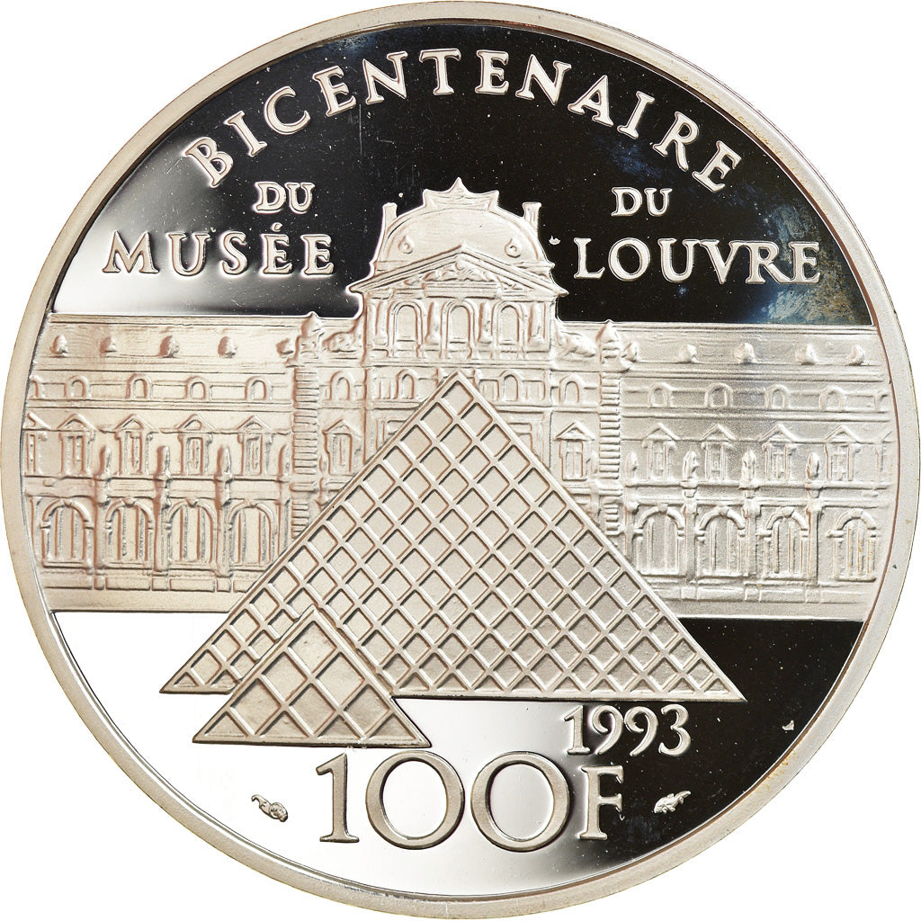 Monnaie, France, Monnaie de Paris, 100 Francs, 1993, Paris, Proof, FDC, Argent