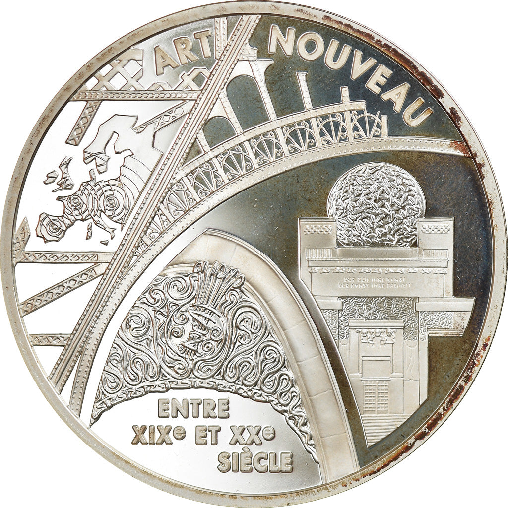Monnaie, France, Europa - L'art nouveau, 6.55957 Francs, 2000, Paris, Proof