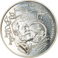 Moneta, Francia, Jean Jaurès, 100 Francs, 1999, Paris, Proof, FDC, Argento