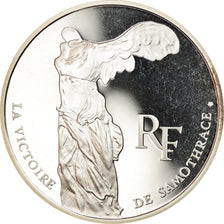 Monnaie, France, Victoire Samothrace, 100 Francs, 1993, Proof, FDC, Argent