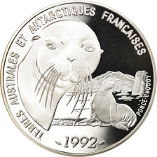 Münze, Frankreich, Terres Australes, 100 Francs, 1992, Paris, STGL, Silber