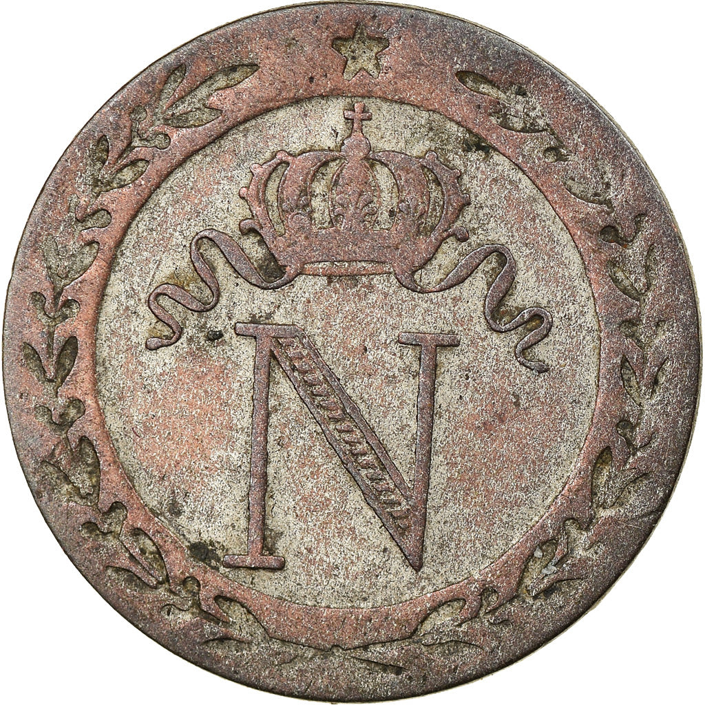 Monnaie, France, Napoléon I, 10 Centimes, 1808, Paris, TTB, Billon