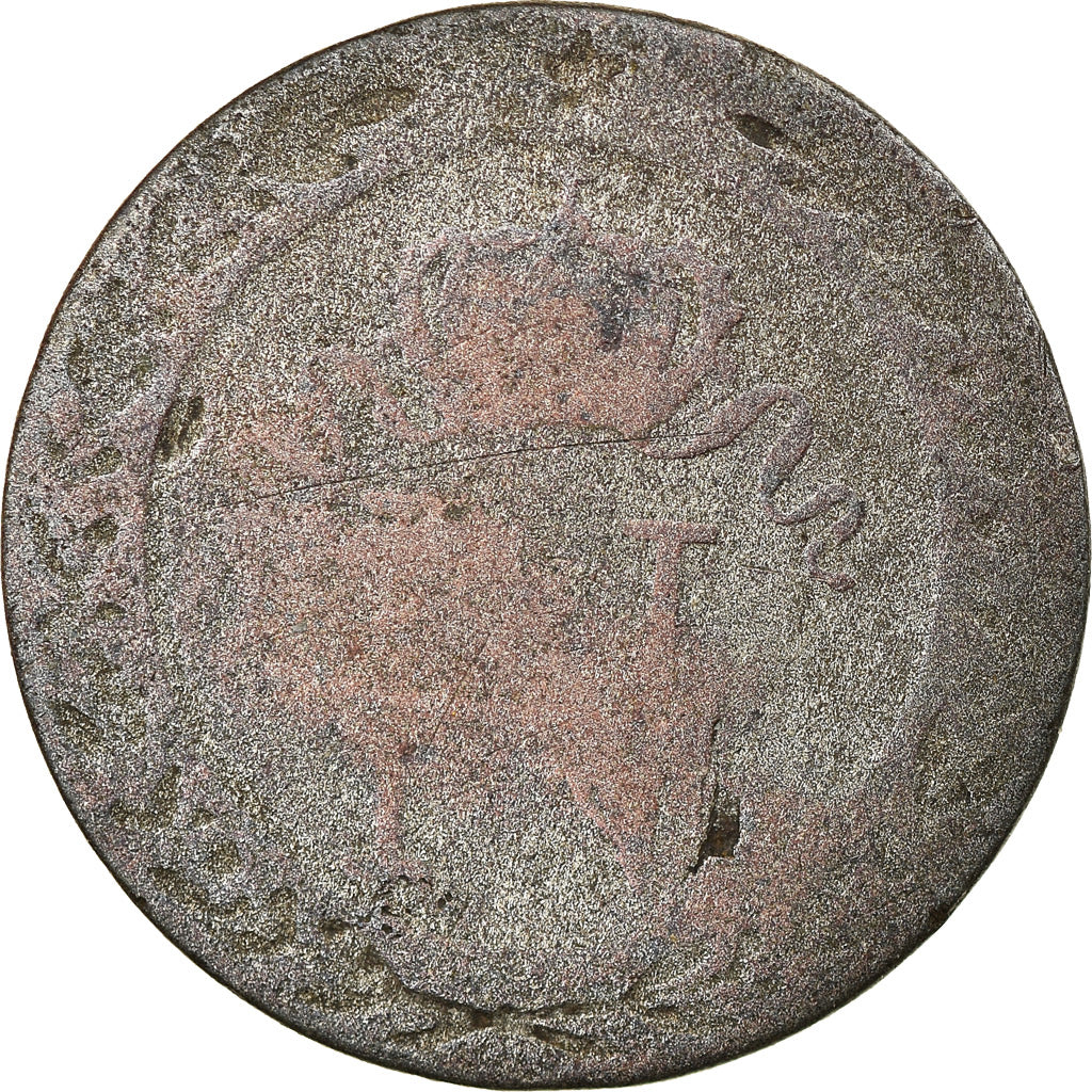 Moneta, Francia, Napoléon I, 10 Centimes, 1809, Strasbourg, MB, Biglione