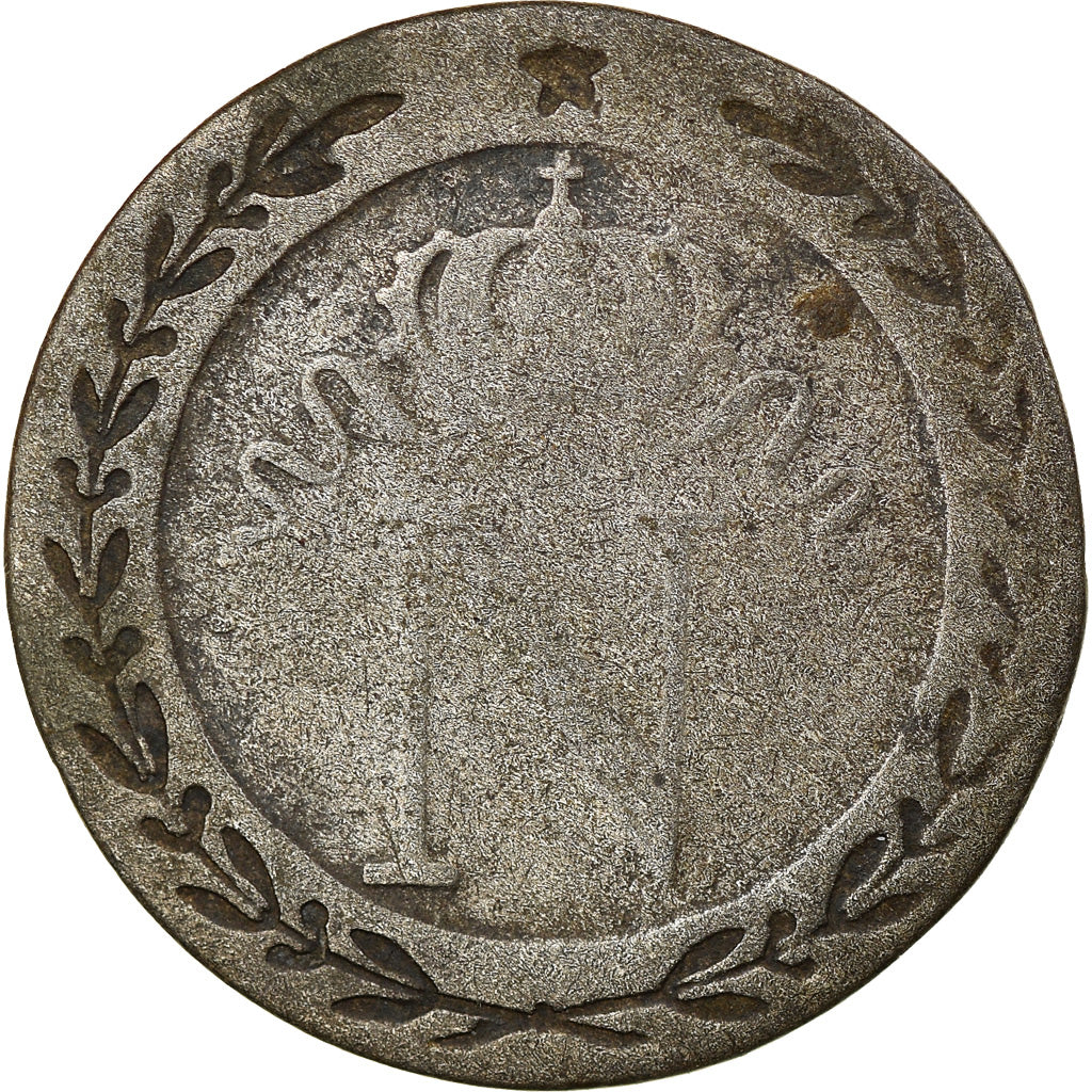 Moneta, Francia, Napoléon I, 10 Centimes, 1810, Nantes, MB, Biglione, KM:676.8