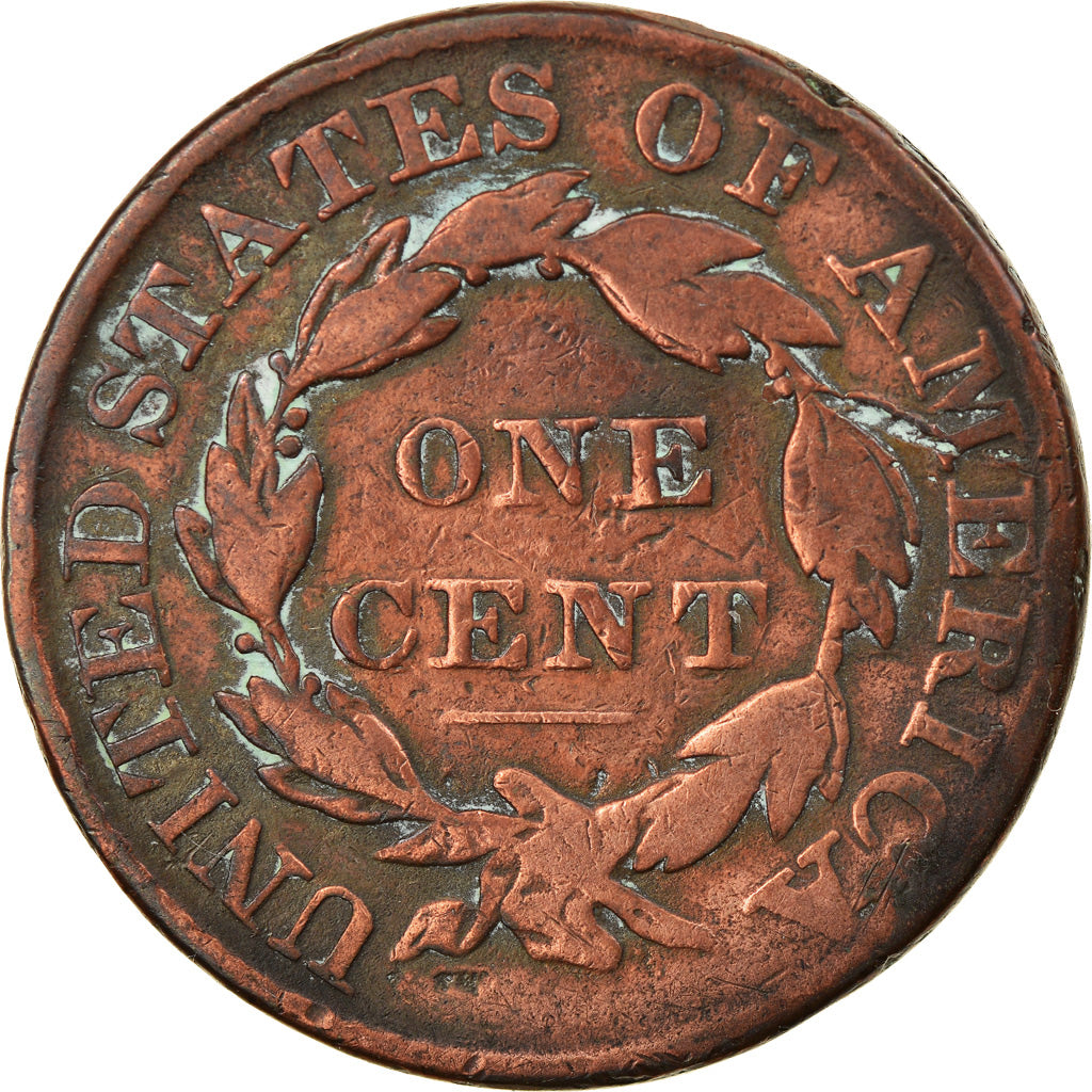 Moneta, Stati Uniti, Coronet Cent, Cent, 1827, U.S. Mint, Philadelphia, MB
