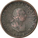 Coin, Great Britain, George III, Farthing, 1799, London, VF(20-25), Copper