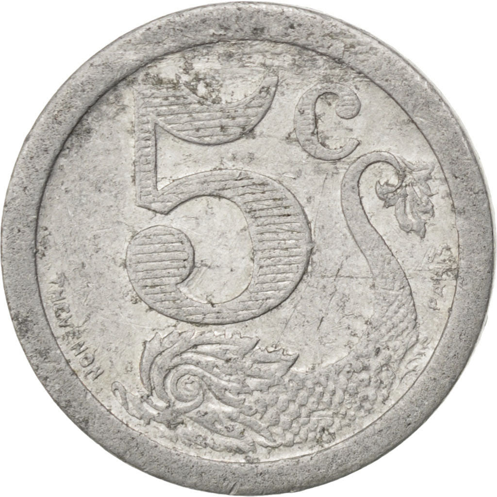 La Rochelle, Société du Commerce, 5 Centimes 1922, Elie 10.4
