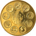 Francia, medaglia, Ecu Europa, 1979, Rodier, SPL+, Bronzo dorato