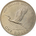 Coin, New Zealand, Elizabeth II, Dollar, 1974, MS(60-62), Copper-nickel, KM:45