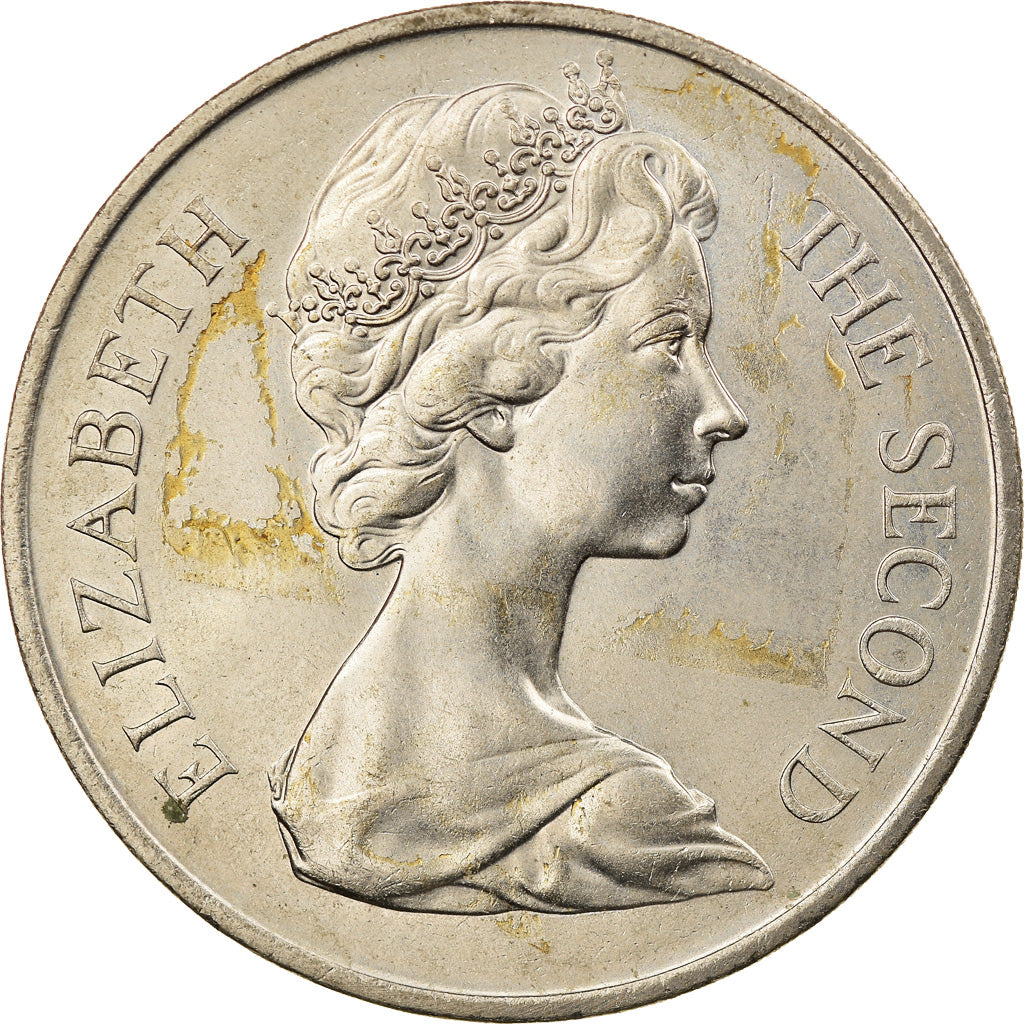 Coin, Isle of Man, Elizabeth II, Crown, 1970, Pobjoy Mint, MS(60-62)