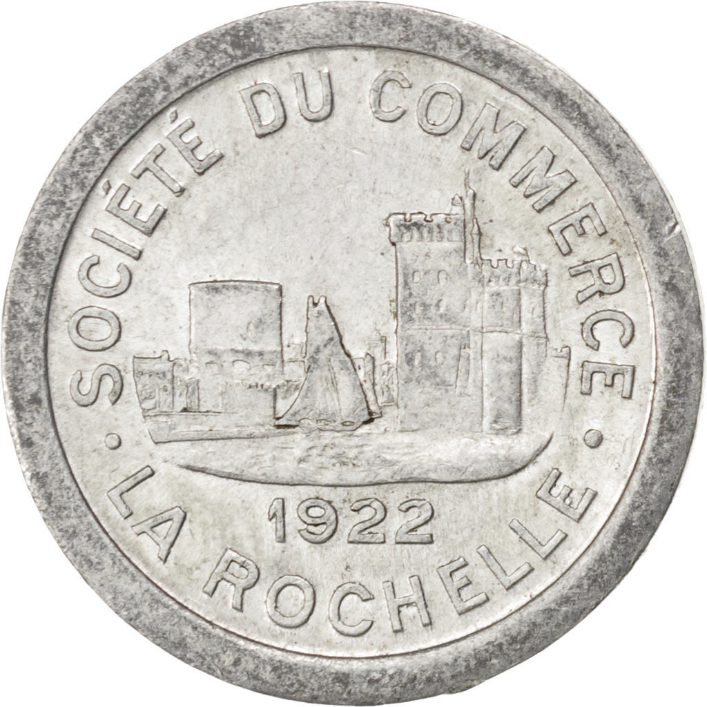 Monnaie, France, 5 Centimes, 1922, TTB+, Aluminium, Elie:10.4