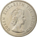 Coin, Jersey, Elizabeth II, 5 Shilling, 1966, AU(55-58), Copper-nickel, KM:28