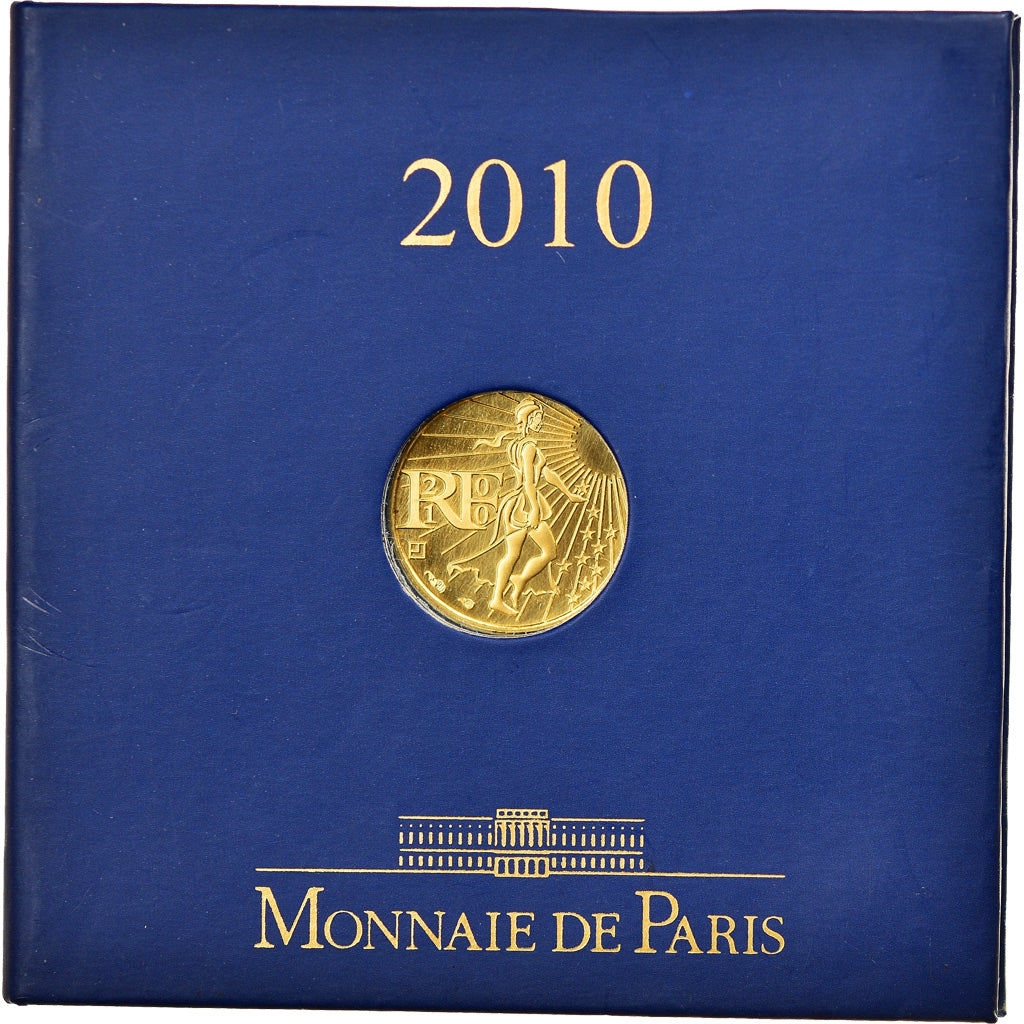 France, 100 Euro, La Semeuse, 2010, Paris, MS(65-70), Gold, KM:1536