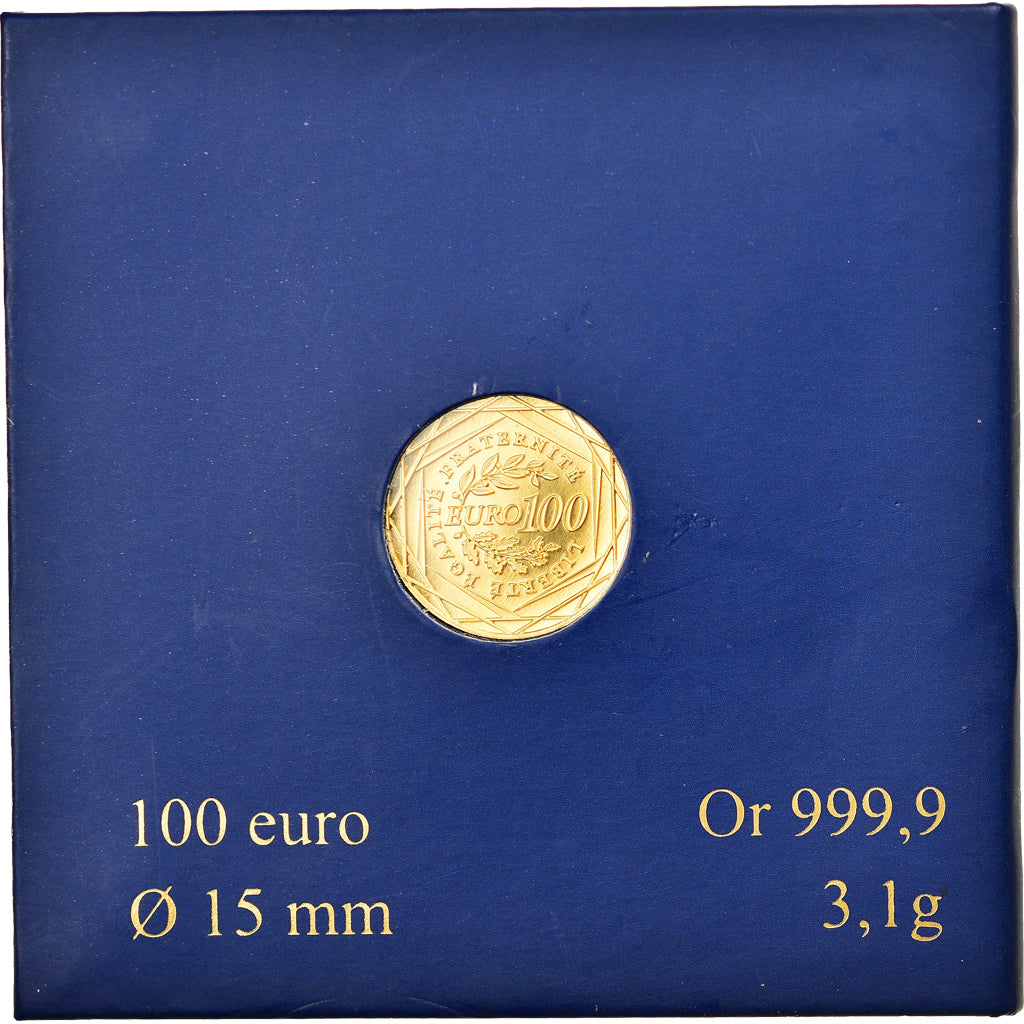 France, 100 Euro, La Semeuse, 2010, Paris, MS(65-70), Gold, KM:1536