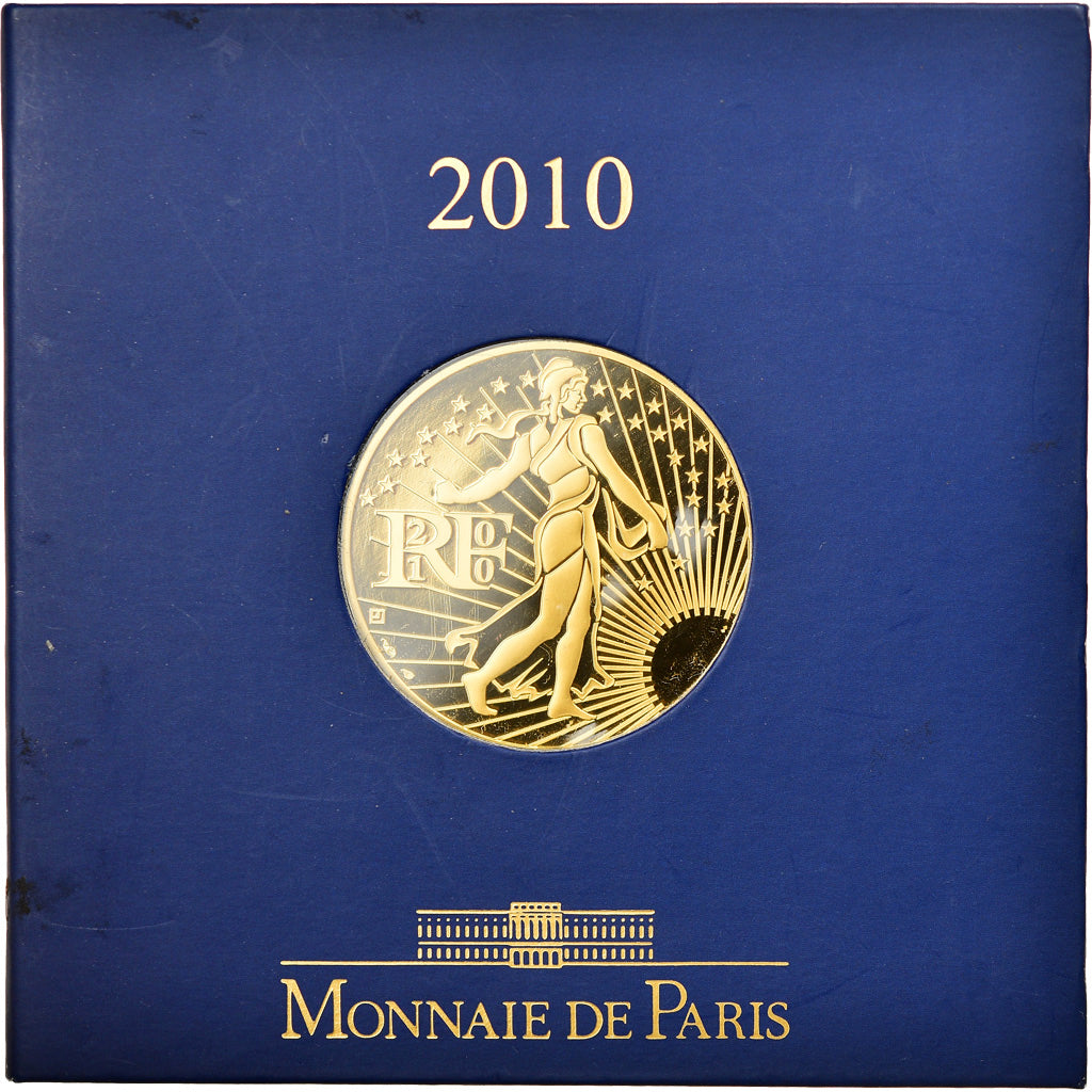 France, Monnaie de Paris, 500 Euro, La Semeuse, 2010, Paris, FDC, Or