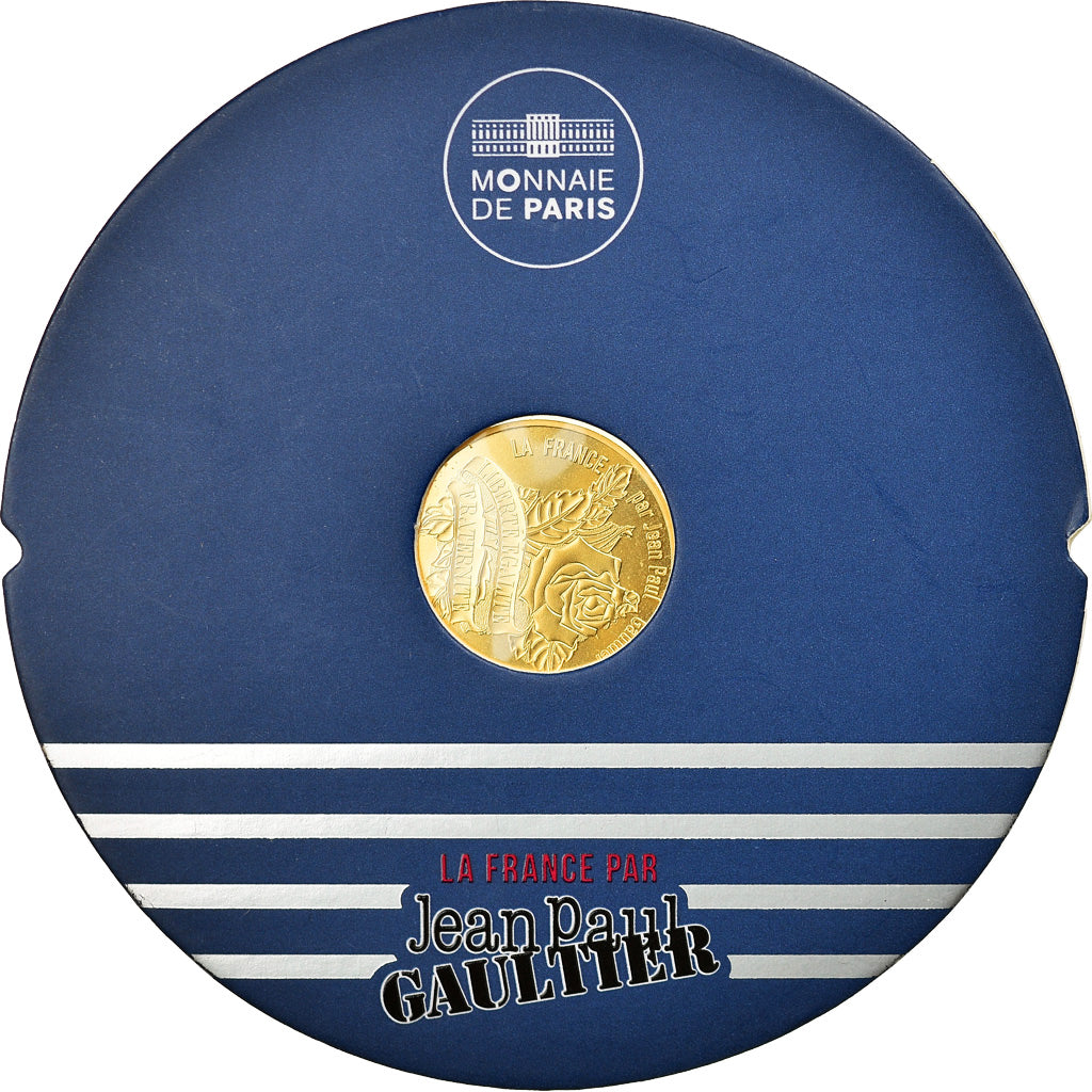 France, 200 Euro, Jean Paul Gaultier, 2017, Paris, MS(65-70), Gold