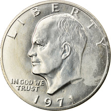 Coin, United States, Eisenhower Dollar, Dollar, 1971, U.S. Mint, San Francisco