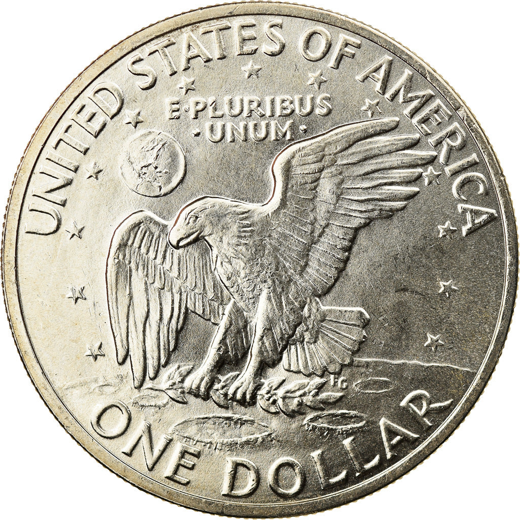 Coin, United States, Eisenhower Dollar, Dollar, 1971, U.S. Mint, San Francisco