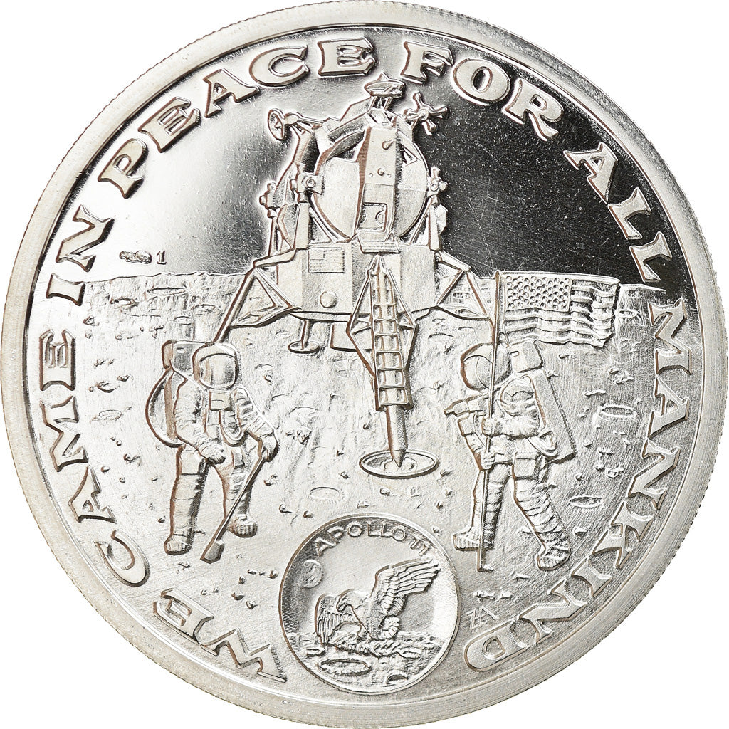 United States of America, Medal, Landing on the Moon, Sciences & Technologies