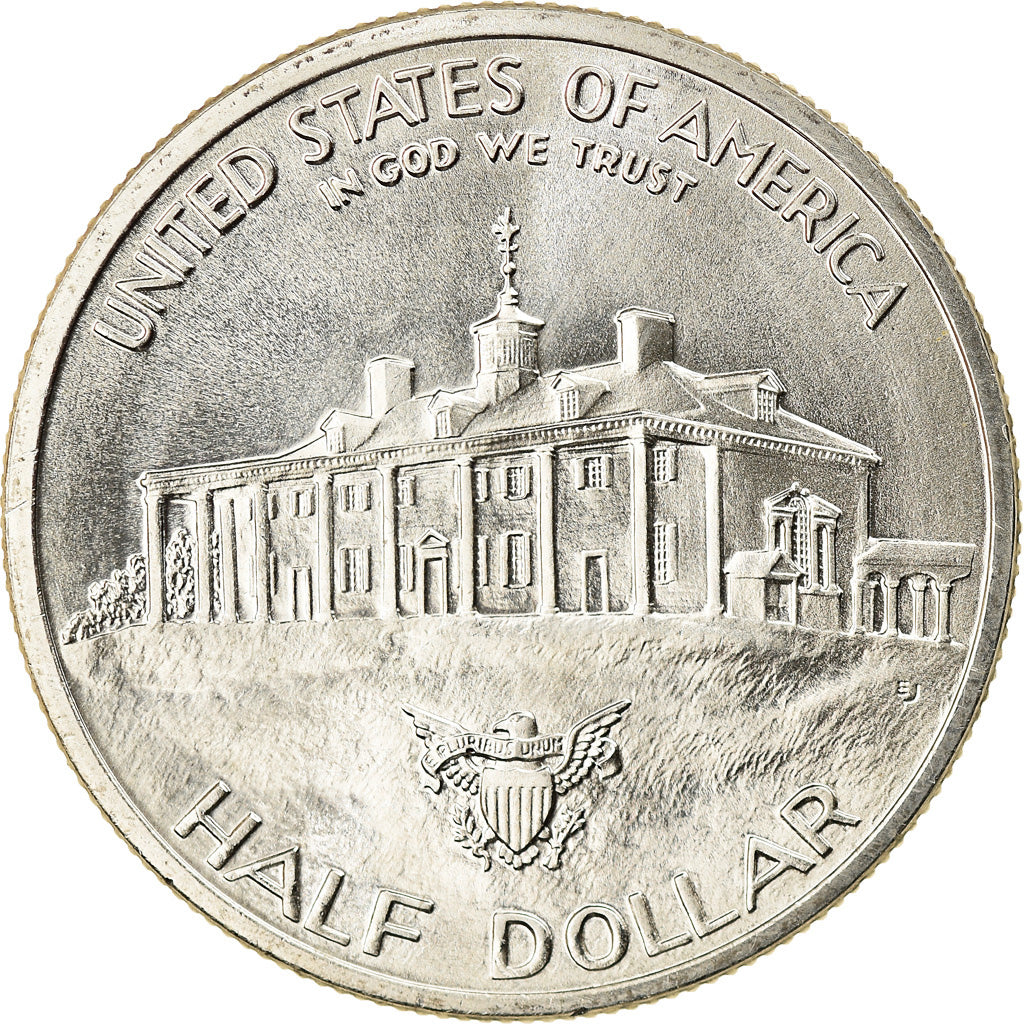 Coin, United States, Half Dollar, 1982, U.S. Mint, Denver, MS(63), Silver