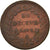 Moeda, França, Dupré, Decime, AN 7, Paris, VF(30-35), Bronze, KM:644.1