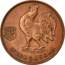 Coin, Madagascar, Franc, 1943, Pretoria, EF(40-45), Bronze, KM:2